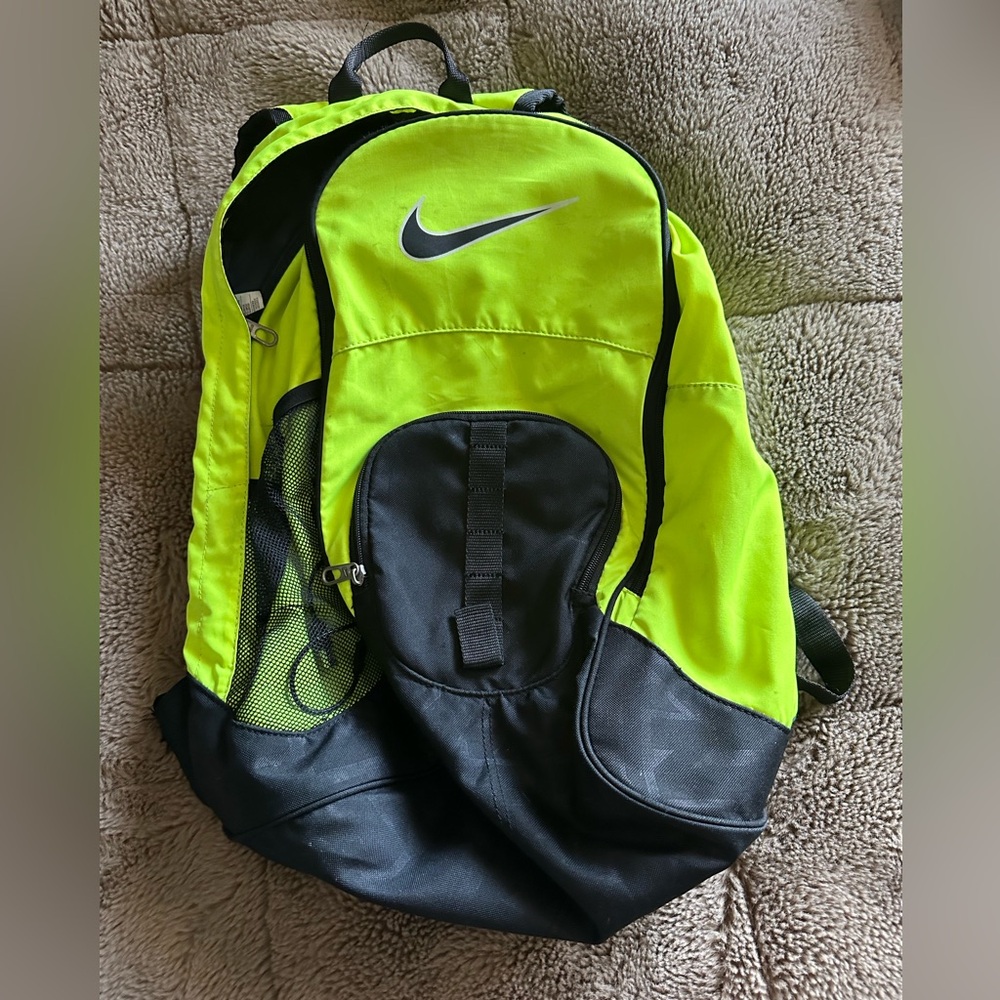 Nike Backpack (neon yellow/green)
